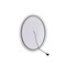 Cwi Lighting Agostino Oval Matte White LED 22 in. Mirror 1234W22-O - alternate 6